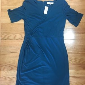 Ann Taylor Loft blue dress NWT.